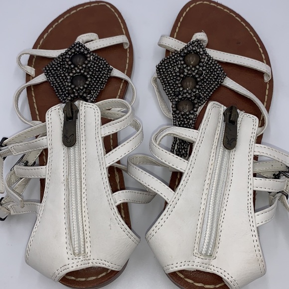 Sam Edelman for American Eagle Beaded Gladiator Sandals Size 8 - Picture 4 of 14